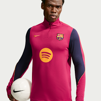 F.C. Barcelona Strike Men's Nike Dri-FIT Football Knit Drill Top
